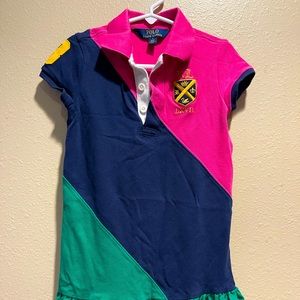 GIRLS Polo Ralph Lauren Pique Dress Size 6